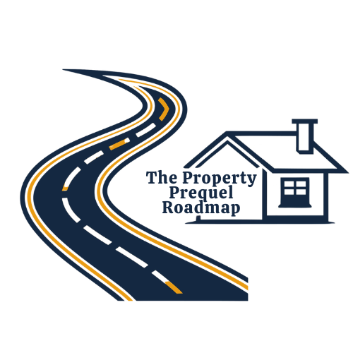 The Property Prequel Roadmap logo - a winding road leading to a house, representing the structured path to a clear development decision.